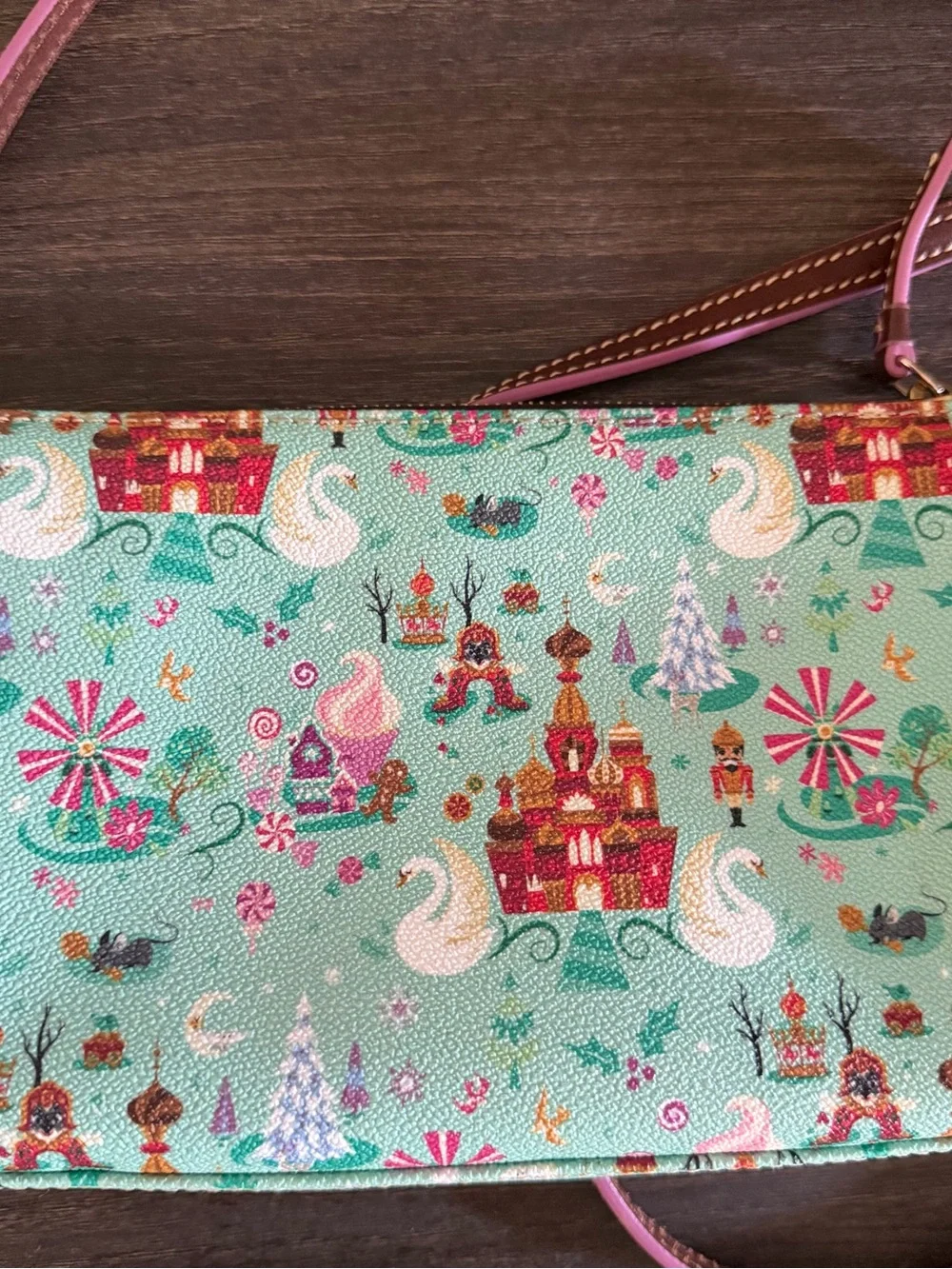 DISNEY Dooney & Bourke- NUTCRACKER & FOUR REALMS Holiday Crossbody Bag/Purse - Picture 5 of 6